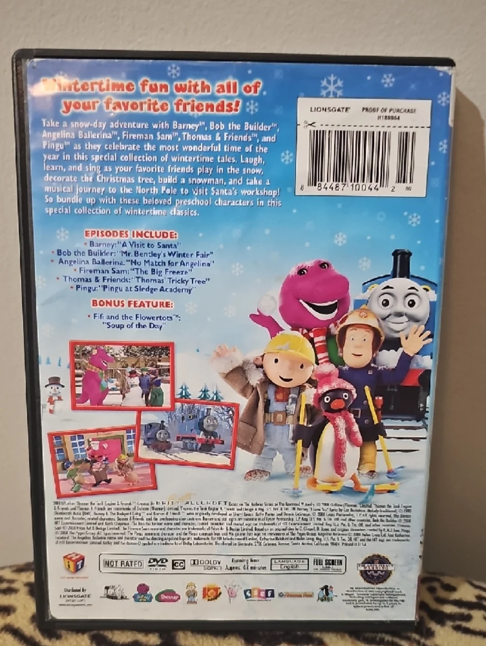 Thomas & Friends DVD Set - Blue, Red, Yellow Spines